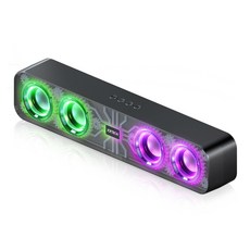 조이트론 게이밍 블루투스 2채널 사운드바 20W, JBS50, 블랙