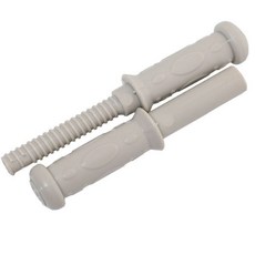 臺灣製造 搖椅配件 兒童搖搖馬通用手柄 塑膠螺紋木馬配件, 兒童搖馬通用手把(1副), 1個