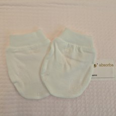 압소바 신생아 손싸개 얼굴 보호용 저자극 원단으로 보들보들 여름용 아기 손싸개