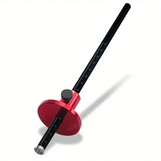 부드러운 목재 용 베어링 휠 커터 인치/MM 스케일 눈금자 마킹 게이지 Dovetail Jig 1:5 1:8 가이드 알루, 02 Whl ing Gauge