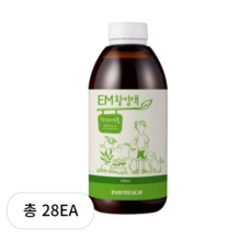 에버미라클 EM 활성액, 500ml, 28개