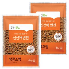 신선애 땅콩조림 4kg, 2개