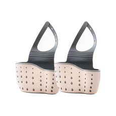 아리코 싱크대 수세미 걸이, 핑크, 2개