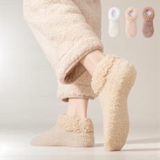 에이프릴랩스 미끄럼방지 무압박 수면 양말 3개 세트