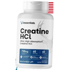 벅드 업 크레아틴 HCL 750mg 서빙 60서빙 60, 벅드 업 - 크레아틴 HCL 750mg 서빙 60서빙