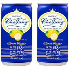 초정탄산 유저진저, 190ml, 30개