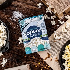 메종팝콘 전자렌지용 솔티드 팝콘, 240g, 2개