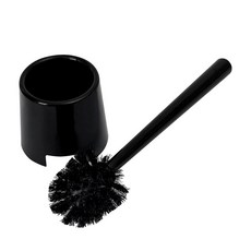 이지쓱싹 베이직 원형 변기솔, 블랙, 1개