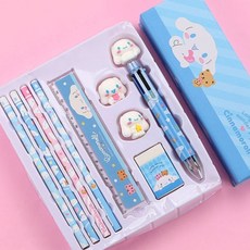 산리오 시나모롤 문구세트 연필 볼펜 지우개 필기구 ksg+68768Wq