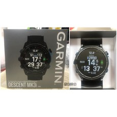 GARMIN Descent MK3 - MK3i GPS潛水電腦錶 (水陸兩用鴨舌帽), MK3i 石墨灰 - 51mm, MK3i 石墨灰 - 51mm