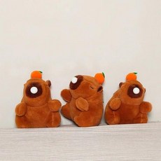 ウィティウィルゴディオン 済州みかん ガム カピバラ人形 キーリング--355674