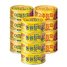 동원 라이트스탠다드 참치150g x4개+고추참치150g x4개+야채참치150g x4개 (총12캔), 150g, 1개