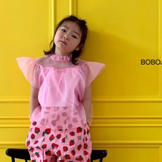 블라우스 여아 아동 유아 주니어 봄 프릴 엔젤
