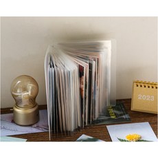 미니 인생네컷 포토이즘 반투명 사진 앨범, 40매