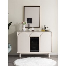 高端家用一體智能輕奢實木茶吧機飲水機帶消毒櫃新款全自動客廳23, 珠光奶白（三門）,冰溫熱