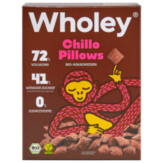 홀리 Wholey 친자연 시리얼 Chillo Pillows 카카오 비건, 1개, 275g
