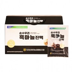 농협 순수우리 발효숙성 흑마늘진액 선물세트, 2.1L, 3개
