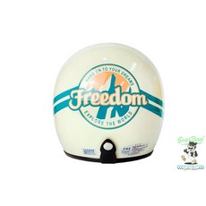 【吉兒基地 Gear Base】 EVO 安全帽 復古帽 CA310 雪山 經典 復古 懷舊 騎士風 嚮往自由, 象牙白,L, 1個