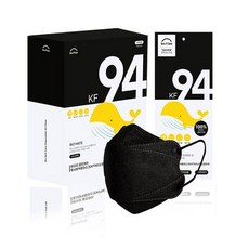 바이오셀프케어 KF94마스크 소형 블랙 50매 (1매입), 없음, 1개