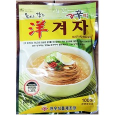 겨자(양겨자 천우 200g)X2개 / 분말가루 천우식품제조장 Mustard Powder, 2개, 200g