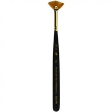 프린스턴 미니 디테일러 페인트 브러시 사이즈 100인치 블랙, Fan Size 20x0, Fan