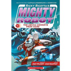 Ricky Ricotta's Mighty Robot vs. The Mecha-monkeys From Mars (Book 4) - New, Scholastic Inc.