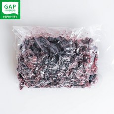 2025년 세척 오디(냉동) 5kg 특품 GAP인증 지리산 토종 오디 진공 포장 산지 직송, 1박스, 5kg(벌크)