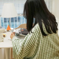 [아망떼] 허그미 플란넬 극세사 겨울 담요 무릅담요 집순이담요 대형 8종, 색상:디오 대형