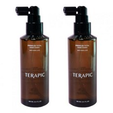 테라픽 헤어토닉 탈모 두피 세럼 프리미엄 토탈 160ml 2개