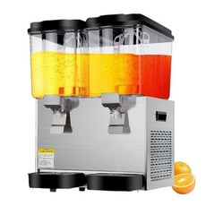 카페 냉음료 디스펜서 1구 수정과 뷔페 주스 식당, 트윈 24L 별도 냉장