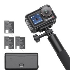 DJI 오즈모 Action 5 Pro 어드벤처 콤보 1/1.3 센서탑재 액션카메라 4K, Osmo Action 5 Pro Adventure Co, 1개, Pro Adventure Combo, Black
