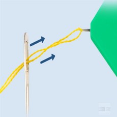 이군 바늘실 끼우개 실끼우기