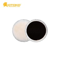 샌딩패드 광택 버핑 유마제거 4인치 100mm 양모패드