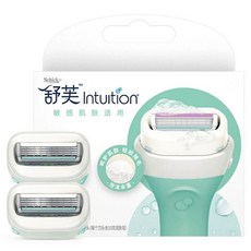쉬크 인튜이션 여성용 면도기 날 2개입, 1개