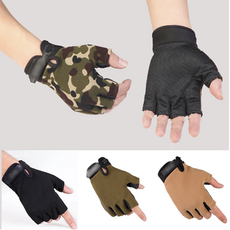 아바나 (수안컴퍼니) 남성 스포츠 논슬립 반장갑 바이크 오토바이 자동차 운전 라이더 등산 캠핑 낚시 레저 장갑, 카키, 1개