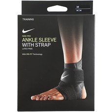 나이키 PRO ANKLE STRAP SLEEVE 발목 보호대 스트랩, 밴드 DA6929-010, 1개