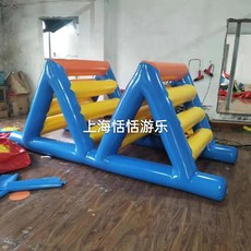 삼각 사다리 에어바운스 운동회 장애물 체육 징검다리, T. 갈색