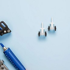 커튼 레일 글라이더 나노 비드 기술 무소음 슬라이딩 롤러 창문 옷장 침실 사무실용, 1개, 기본