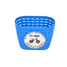 小哲居單車 德國設計FirstBike兒童滑步車 原廠車前籃，兒童平衡訓練，輕巧堅固，多色可選, 藍色, 1個