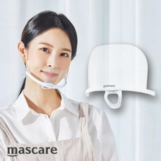 마스케어 마스케어 국내산 슬림 에코 투명 위생마스크, 1세트, 1개입