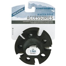 Komperdell Vario 트레킹 폴용 겨울 바구니 XL 블랙