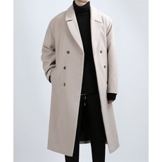 베리베인 VERYVAIN WINTER STANDARD COAT DOUBLE/SANDGRAY