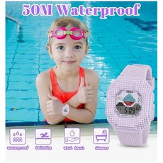 PCM 아동시계 전자시계 아동손목시계 레고디자인 시계 야광 방수 초등학생 중학생 고등학생 손목시계 남성시계 여성시계