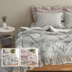 플린 광목 워싱 차렵이불 SS 핑크 nys+281iv