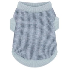 프리미엄 애완동물 옷: 베이지 탱크 탑 강아지 셔츠 - 장난스런 강아지를 위한 쉬운 디자인의 신축성 있는 의류 XX-라지 262681, 블루, 1