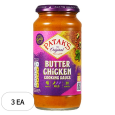 대상 파탁스 버터 치킨용 쿠킹 소스, 450g, 3개
