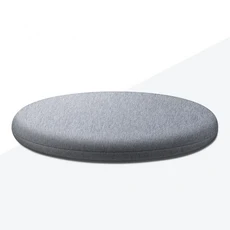 사무실 의자 용 메모리 폼 원형 좌석 쿠션 학생 오랫동안 앉아있는 매트 편안한 지원, diameter 30cm, round light grey