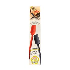 RAKURAKU cooking 矽膠長柄勺 多功能耐熱刮刀 料理烘焙適用, 1個