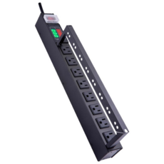 IDEAL愛迪歐 PDU電源分配器 PDU-741L-8N-300 簡易型LCD電錶, 1個