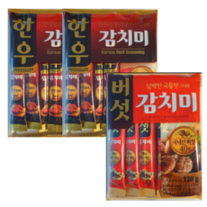 대상 한우감치미 10g*24개 + 버섯감치미 10g*12개(스틱형), 1세트